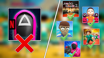 5 Secret "Squid Game" Games That Are Not Available On Playstore | Squid Game Unleashed Like Games
