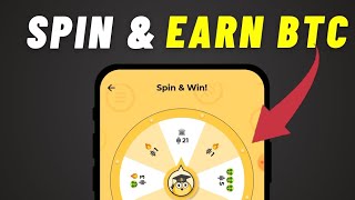 Spin & Claim Free Bitcoin | Best Bitcoin Earning App With Payment Proof - No Minimum Withdrawal