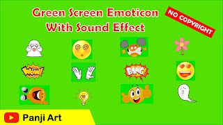 Green Screen Emoticon With Sound Effect