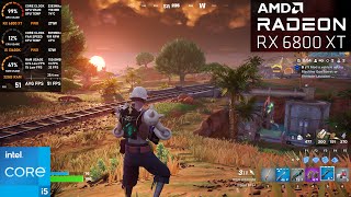 RX 6800 XT : Fortnite Chapter 5 Season 3 - 4k Low, Medium, High, Epic, Epic Nanite ON