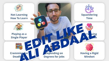 Animate like Ali Abdaal in DaVinci Resolve | Explainer 2.5D Animation | Motion Graphics | 14