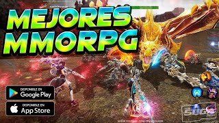 TOP 10 Mejores Juegos MMORPG ONLINE para Android & iOS GRATIS 2024✅ RPG MULTIPLAYER🔥