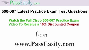 500-007 Cisco Exam 500-007 Test Questions PDF