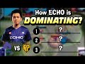 How echo is dominating in mpl ph season 12 echo vs ap bren  mlbb