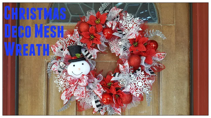 Tricia's Creation: Christmas Deco Mesh Wreath Doll...