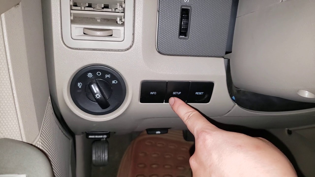 Ford escape hybrid oil light reset - YouTube