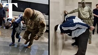 Moscow terror attack: Blindfolded suspects taken for interrogation