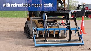 The Best Skid Steer Grader Attachment for Gravel Parking Lots  KAGE GreatER Bar