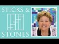 Make a Sticks and Stones Quilt with Jenny Doan of Missouri Star! (Video Tutorial)