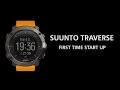 Suunto Traverse - First time start up
