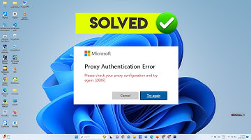 FIXED Proxy Authentication Error in OneDrive | हिंदी