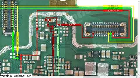 VIVO Y20 Qualcom FORNT CAMERA Error Notwarking Not Open Problem Hardware Solution #borneoschematic #