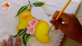 Fabric Painting for Beginners: How to Paint Mangoes