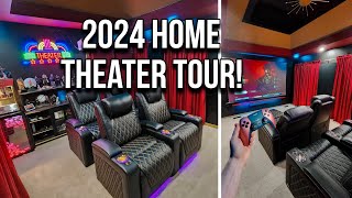 Our ULTIMATE 120" Home Theater - Updated 2024 TOUR - Gaming & Movies