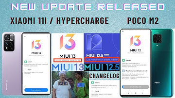 Xiaomi 11i/Hypercharge Poco M2 New Update Released | MIUI 13 Android 12 Features | #tamil