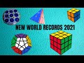 [NEW] Rubik's Cube World Records 2021 | All Speedcubing WRs WCA