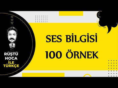 Ses Bilgisi | 100 Örnek Kampı | RÜŞTÜ HOCA