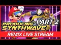 Music Production Livestream Ableton Live - Producing Synthwave Live [F-Zero and Mario Remixes!]