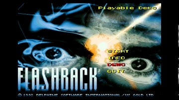 Flashback intro and main menu with Timbres Of Heaven soundfont