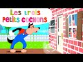 The Three Little Pigs - cartoon in French - Children