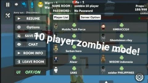 10 Player Zombie Mode. Simple Sandbox 2