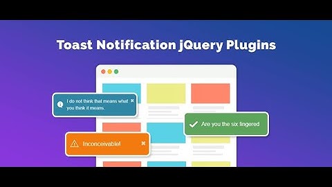 Simple Toast Notifications UI in Pure Vanilla JS - HTML, CSS & JavaScript Tutorial