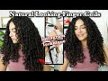 Natural Looking Finger Coils Technique From Instagram full Head 3a 3b Curls