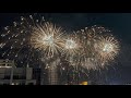 2022 New Year Fireworks Display - Bonifacio Global City, Philippines
