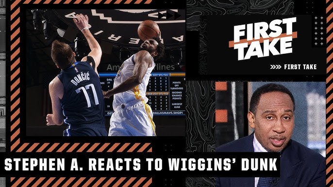 Andrew Wiggins Dunks on Luka Doncic | Sticker