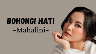 Bohongi Hati - Mahalini (Lirik Lagu)