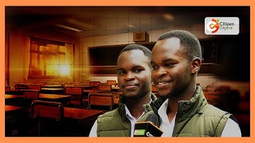 Identical twins score grade A in 2024 KCSE exams