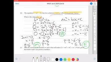 NCEA Level 1 Algebra 91027 MCAT 2021 Worked Answers (Day 1)