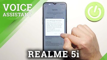 How to Turn Off Google Assistant in Realme 5i - Disable Voice Assistant