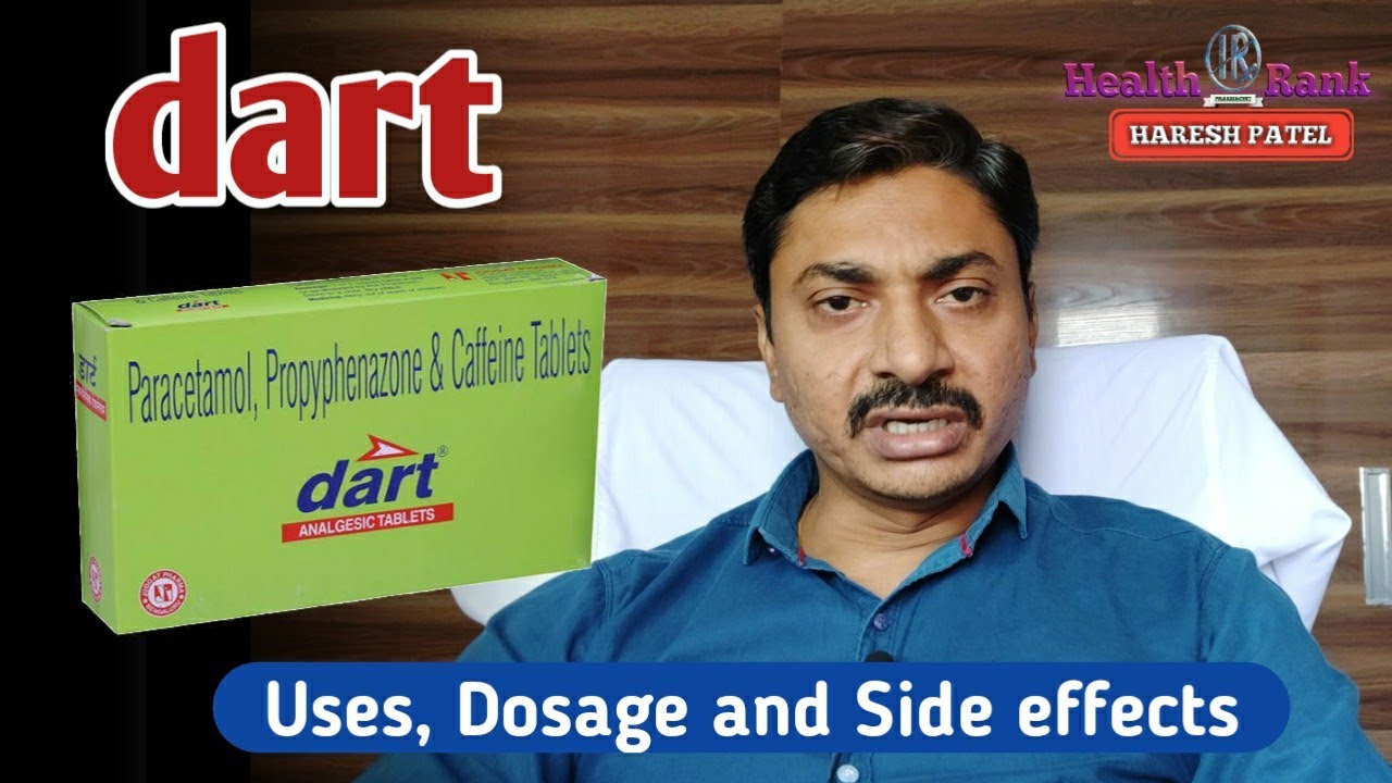 Dart Tablet for Headache | uses, Dosage and side effects @HealthRank -  YouTube