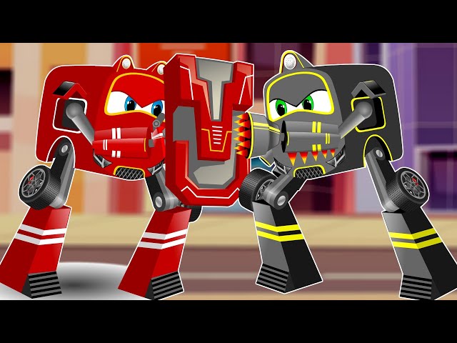 Supercar Rikki saves the city from the Transformer AI Super Robot XI class=