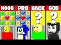 Minecraft Battle: GAME MUTANT CRAFTING CHALLENGE - NOOB vs PRO vs HACKER vs GOD ~ Funny Animation