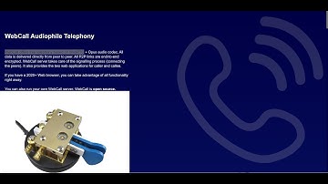 Send QRQ CW AUDIO OVER IP with WebCall Audiophile Telephony - WebCall offers free WebRTC telephony
