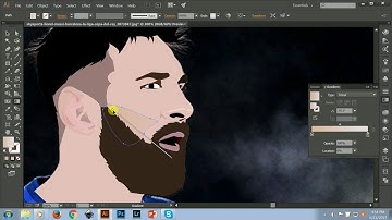 Messi Vector Illustration || Adobe Illustrator
