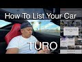 HOW TO LIST YOUR CAR ON TURO &quot;My Turo Car Rental Business in Las Vegas&quot;