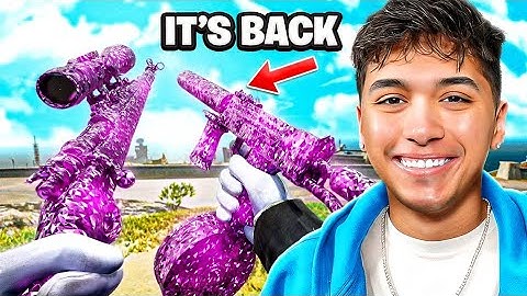 using the OG MAC 10 on Warzone Rebirth Island