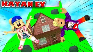 😱 EVİNİ KAYDIR SONA ULAŞAN KAZANIR ! 🏠 | ROBLOX Slide House Tumble !