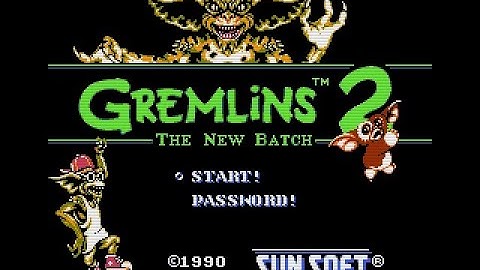 Gremlins 2: The New Batch - NES (Nintendo) Longplay/Playthrough