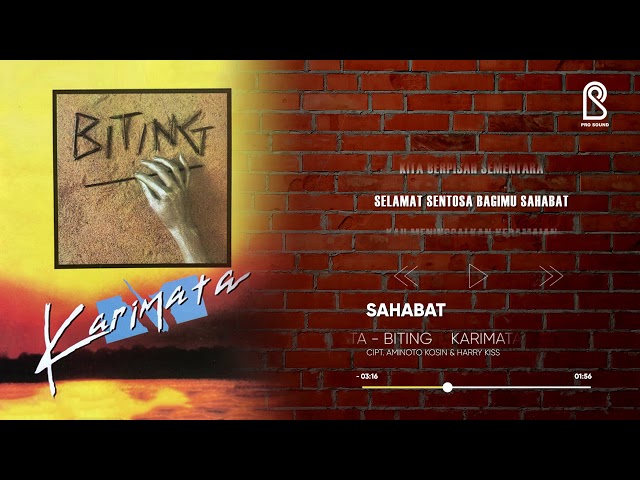 Karimata - Sahabat (Album Biting) | Official Lyric Video class=