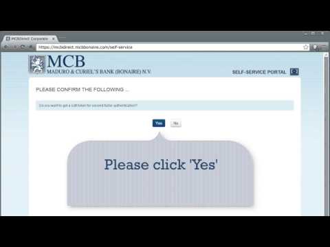 MCB Online Banking Token