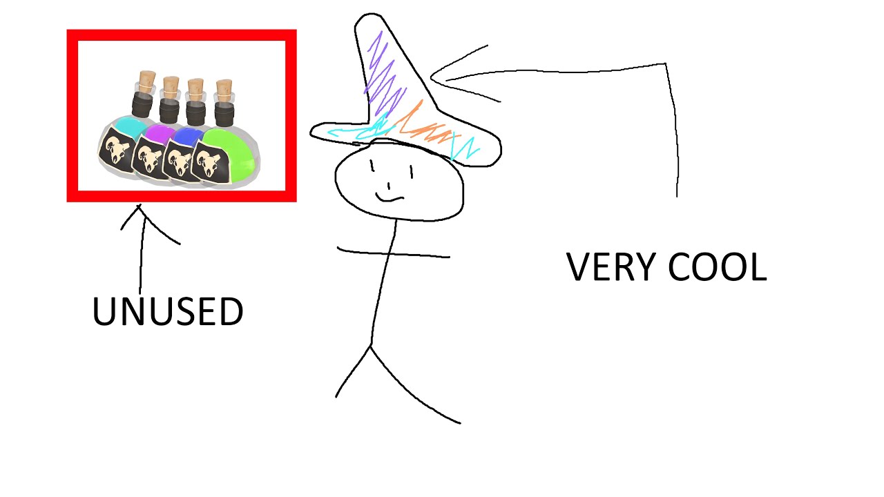 TF2's Unused Paint Spell: Afraid of Shadows Dark