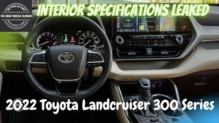 INTERIOR!!All New Toyota Landcruiser 300 series Interior Leaked | Toyota Landcruiser 300 series 2022