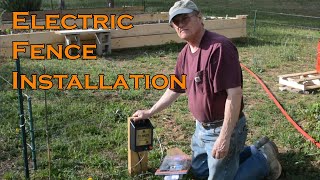 How to install a  Electric Garden Fence to deter a variety of animals from your garden