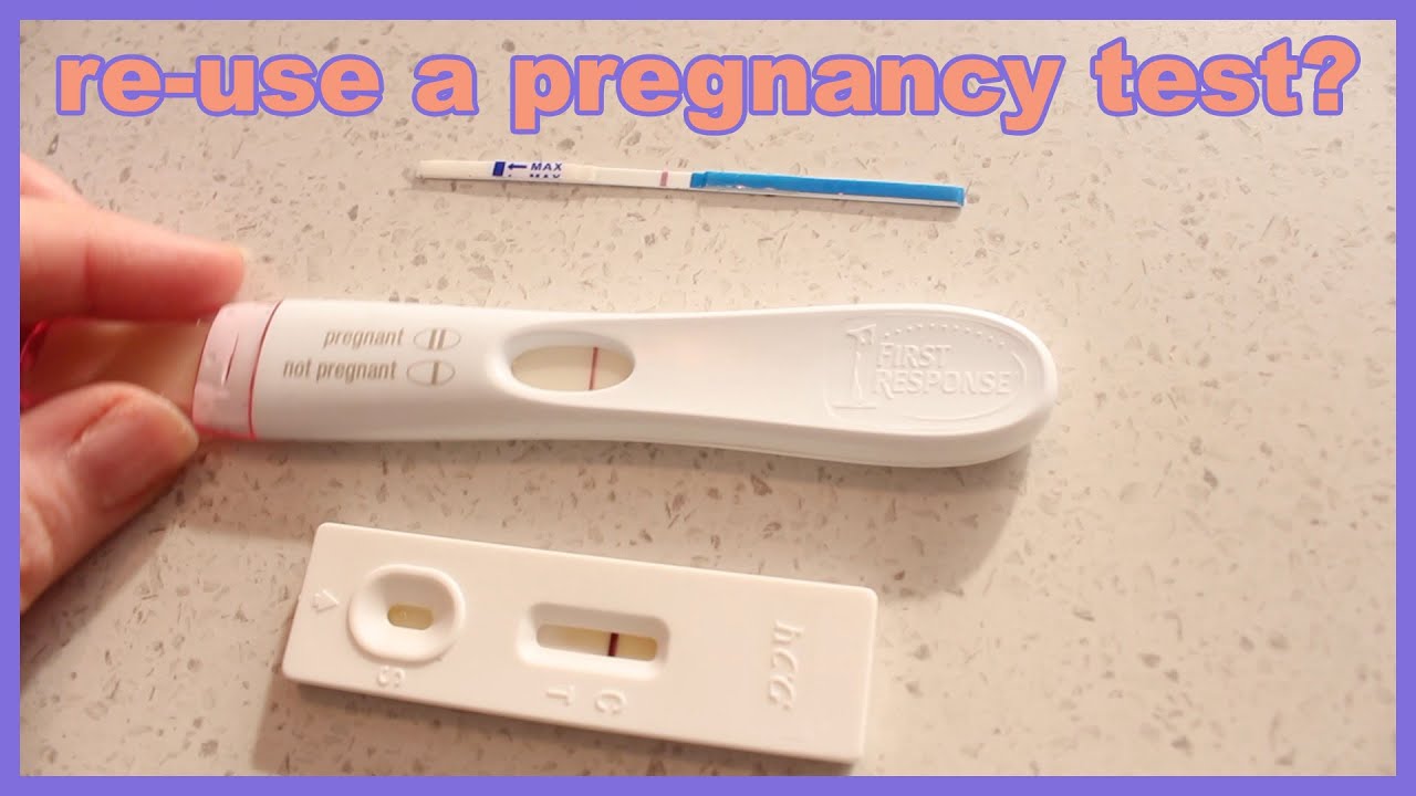 Can You Reuse A Pregnancy Test That Didn T Work Can You Resuse A Pregnancy Test Let S Find Out Youtube