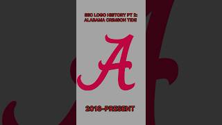 Sec Logo History Pt 2 Alabama Crimson Tide