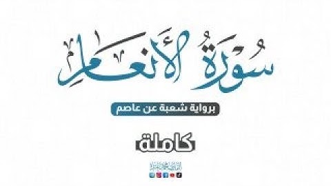 💙 2024 SURAT AL AN'AM - سورة الأنعام كاملة برواية شعبة عن عاصم | للقارئ محمد عبده
